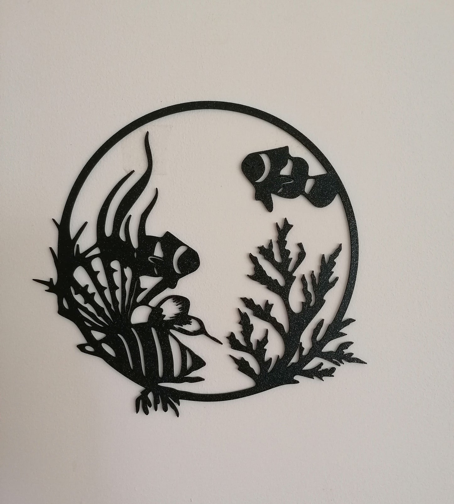 Clownfish‑Inspired Underwater Wall Art