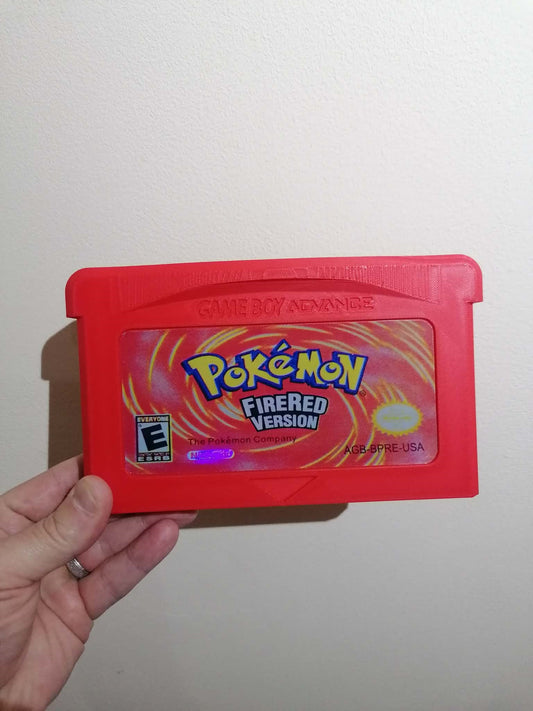 3d printed Gameboy Advance Cartridges