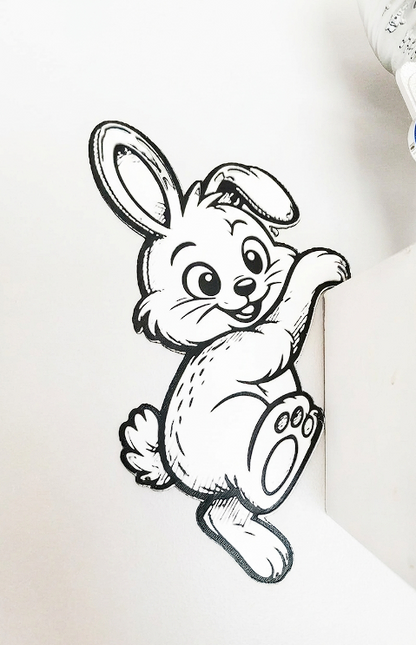 Bunny Corner Wall Art