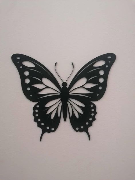 Butterfly Silhouette Wall Art