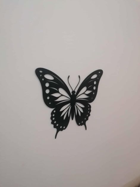 Butterfly Silhouette Wall Art