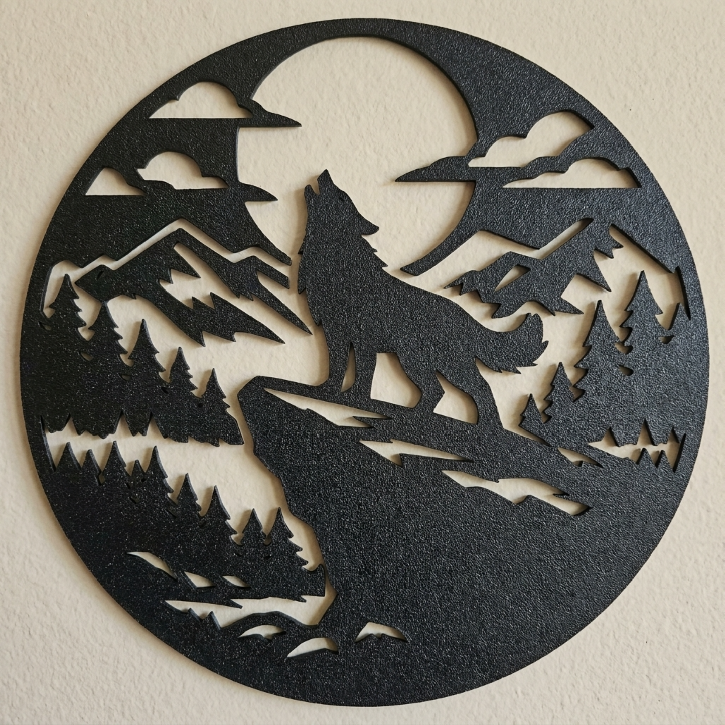Wolf Moon Wall Art