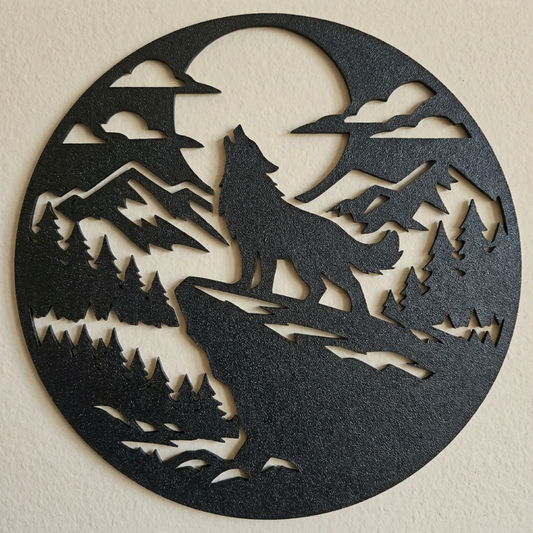 Wolf Moon Wall Art