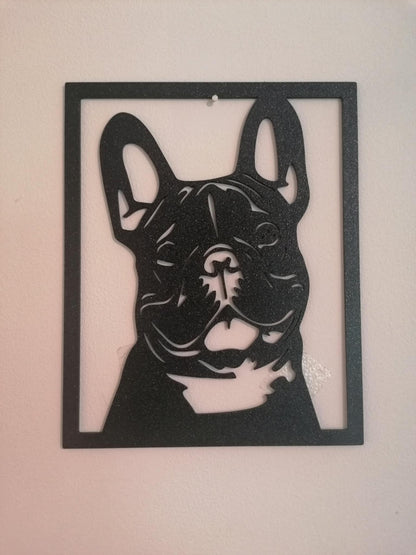 French Bulldog Silhouette Wall Art – Two Designs Available