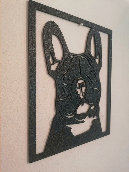 French Bulldog Silhouette Wall Art – Two Designs Available