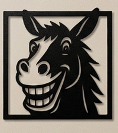 Happy Farmyard Faces Wall Art