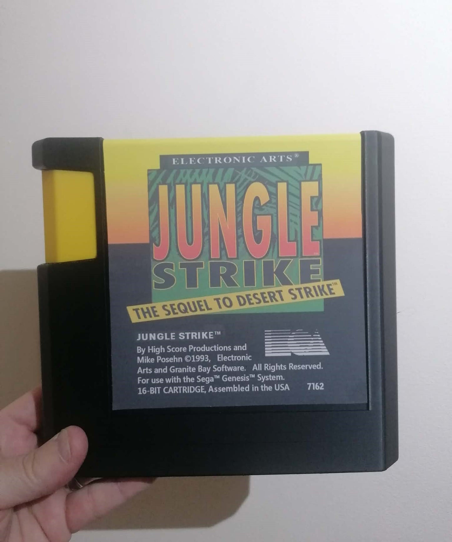 3D Printed Retro Sega‑Style Game Cartridges
