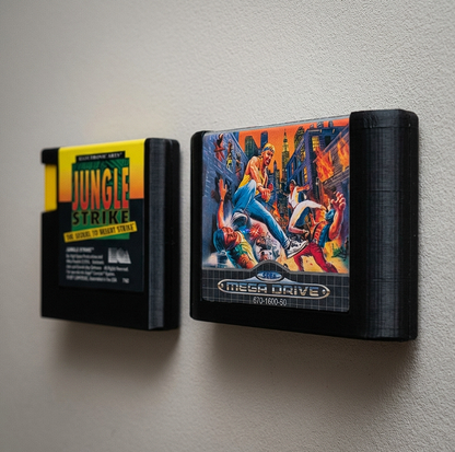 3D Printed Retro Sega‑Style Game Cartridges