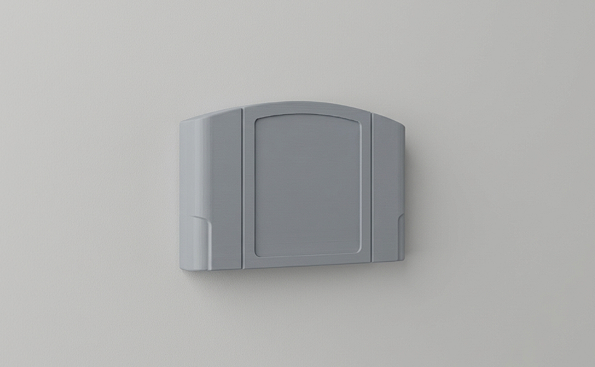N64 Cartridge Wall Art