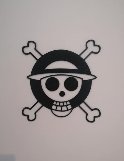 Straw Hat Pirates Jolly Roger Wall Art