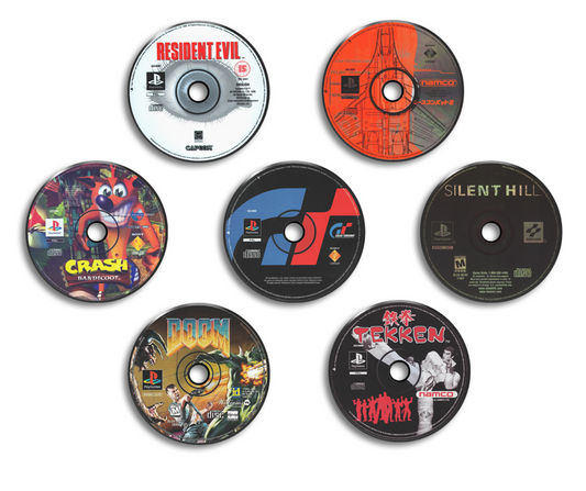 PlayStation Classic Disc Wall Art