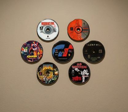 PlayStation Classic Disc Wall Art