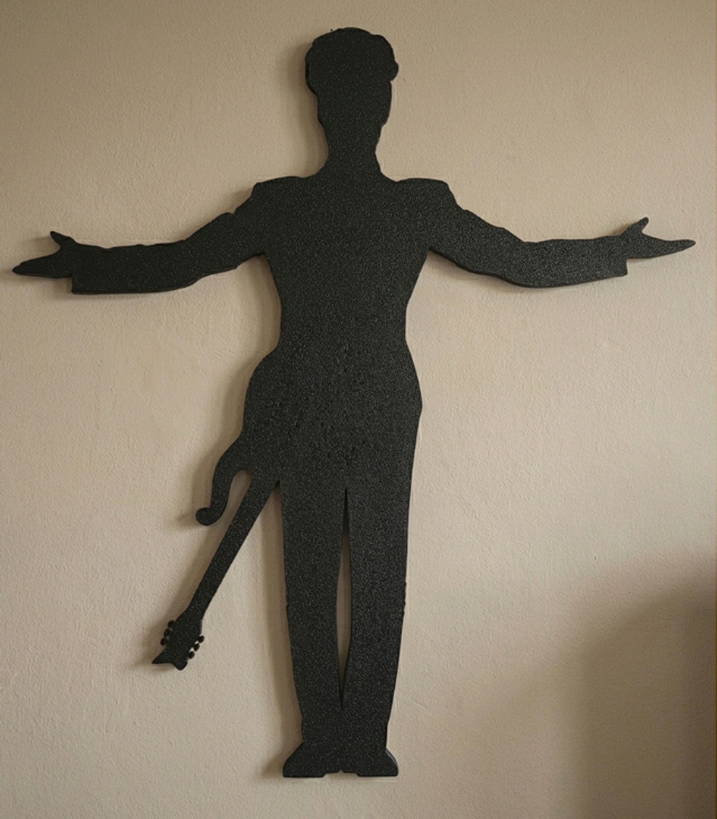 Prince Inspired Guitar Silhouette Wall Art