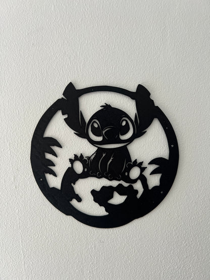 Stitch Silhouette Wall Art