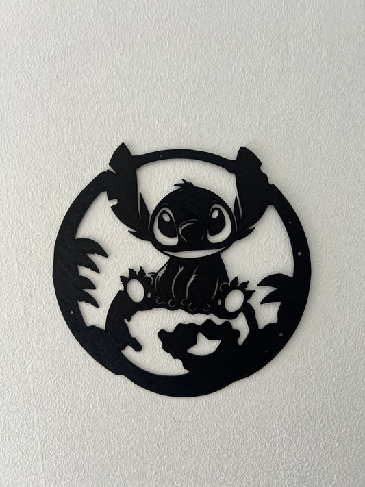 Stitch Silhouette Wall Art