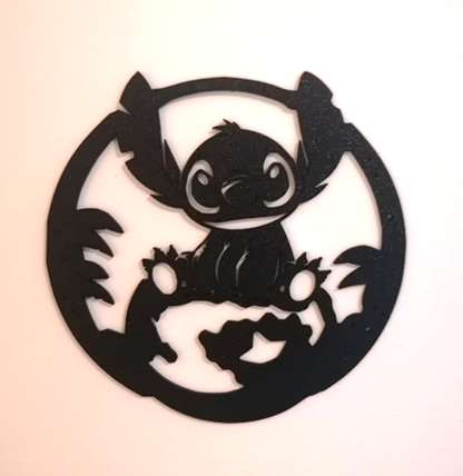 Stitch Silhouette Wall Art