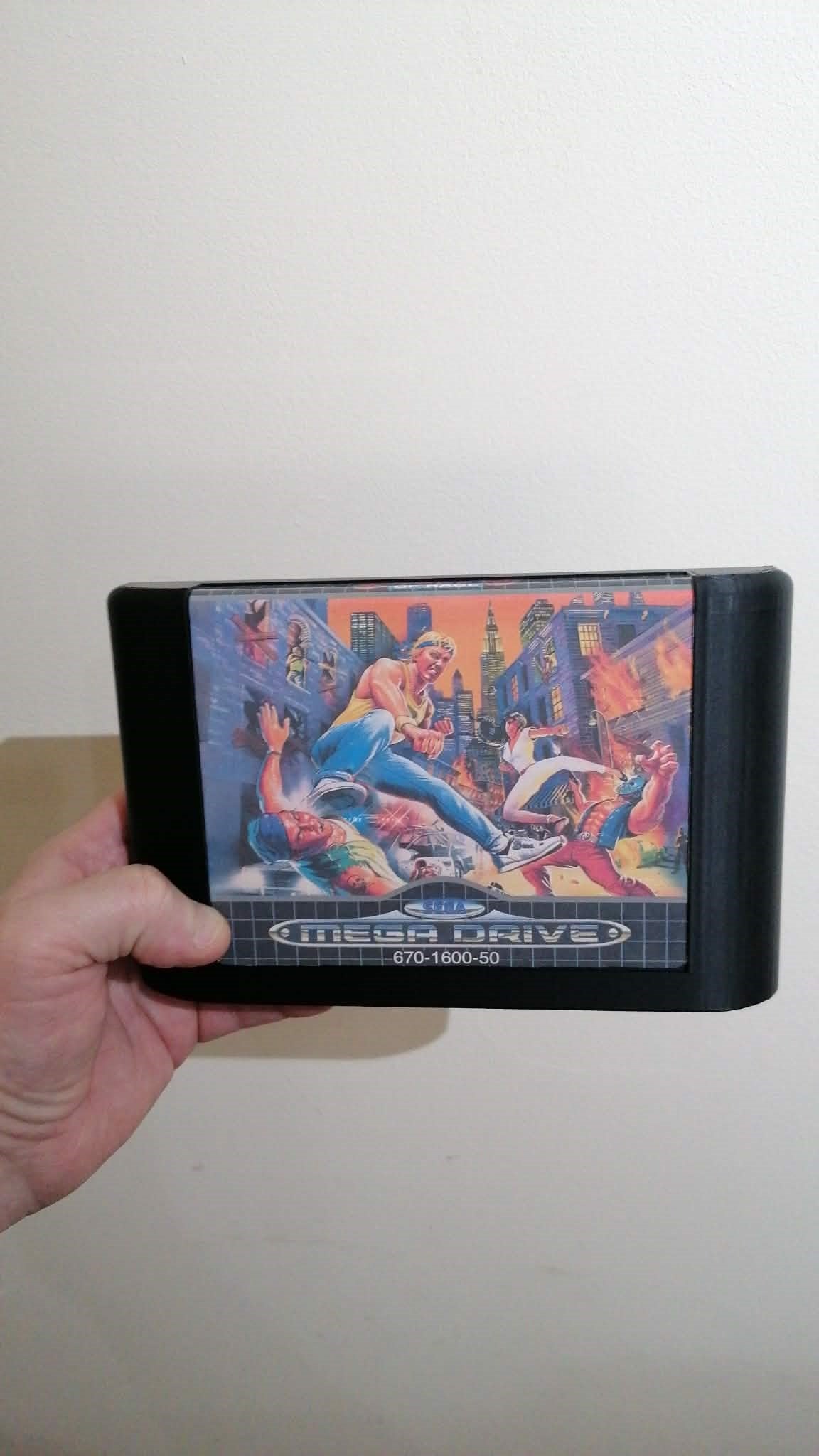 3D Printed Retro Sega‑Style Game Cartridges