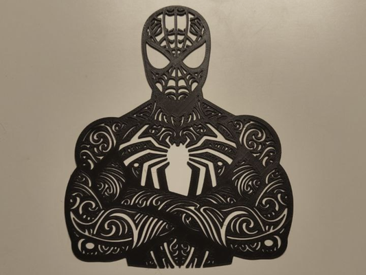 Tribal Spider-Man Silhouette Wall Art
