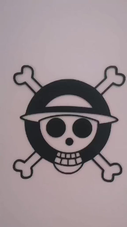Straw Hat Pirates Jolly Roger Wall Art