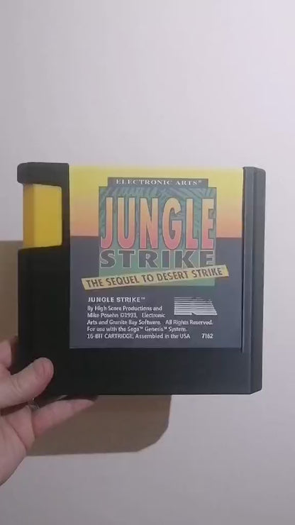 3D Printed Retro Sega‑Style Game Cartridges