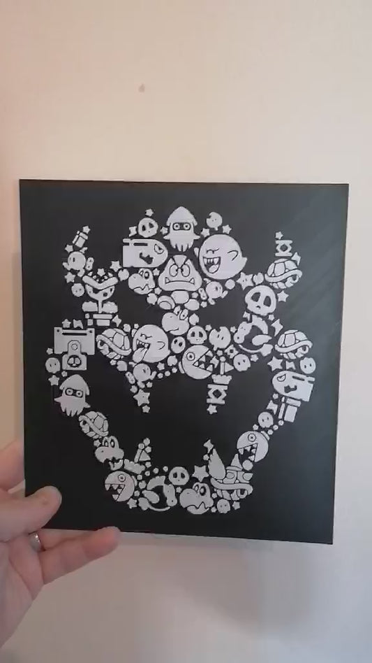 Bowser Wall Art