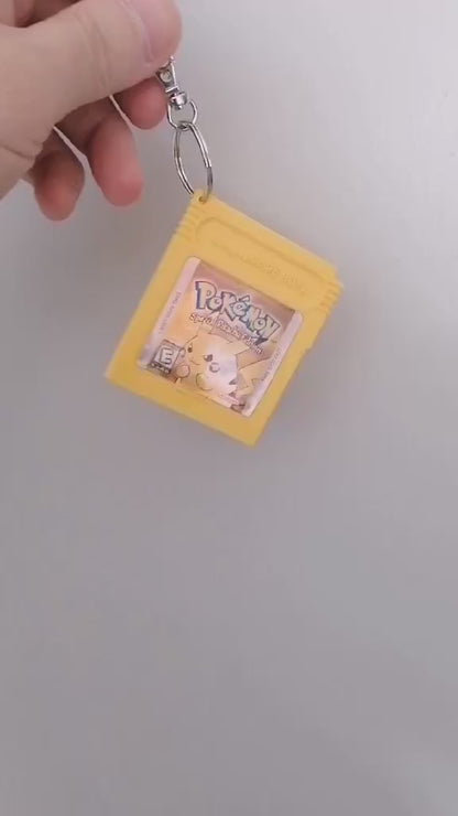 Custom Game Boy Cartridge Keychain